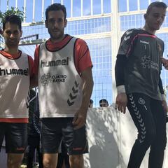 Sergio ensaya con Moyano como pareja de Kiko en la zaga