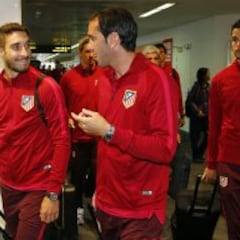 Primer día intenso del Atlético de Madrid en Australia