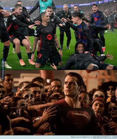 Las remontadas, protagonistas de los memes de la jornada Champions