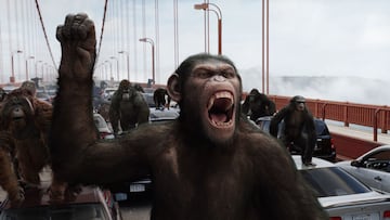 el amanecer del planeta de los simios pelicula 2011