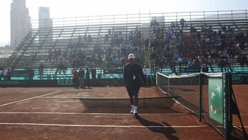 'Es lo mismo que si estuviese lloviendo, como en Wimbledon'