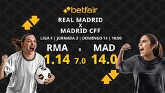 Real Madrid vs. Madrid CFF: horario, dónde ver, pronósticos y clasificación