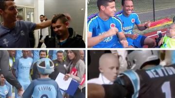 Historias entrañables en el deporte con niños enfermos