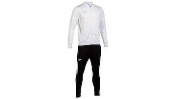 Chándal Joma Championship VII blanco y negro para hombre