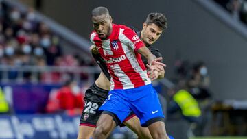 Kondogbia, durante el partido contra el Levante.                                                    