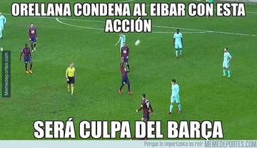 Los memes más divertidos del Eibar-Barcelona