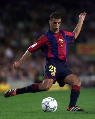 Barcelona (1999-2001) - Espanyol (2012-2014).