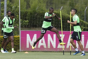 Atlético Nacional entrena pensando en la fecha diez de la Liga Águila II - 2018 en la que recibirá en el estadio Atanasio Girardot al Envigado