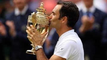 Federer reescribe la historia y gana su octavo Wimbledon