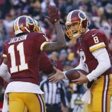 DeSean Jackson ha vuelto por todo lo alto y su conexión con Kirk Cousins es total.