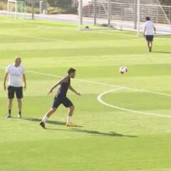 El influjo de Zidane sobre Ceballos: enormidad de gol