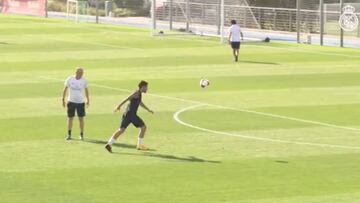 Ceballos scores a screamer in Real Madrid training