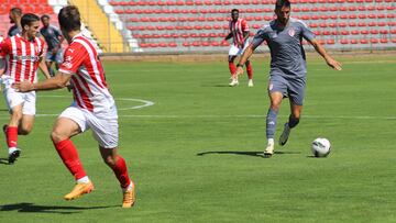 27-07-24. IMAGEN DEL PARTIDO DEL SPORTING EN VILA DAS AVES FRENTE AL AVS FUTEBOL.