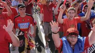 <b>INDIGNACIÓN. </b>La afición del Mallorca está molesta con la UEFA.