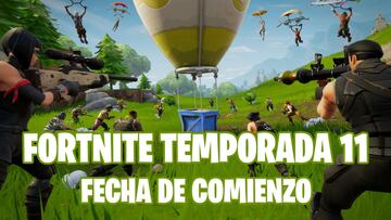 Fortnite Battle Royale: ¿cuándo comienza la Temporada 11?