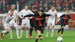 B. Leverkusen 4 - Fortuna Düsseldorf 0: resumen, goles y resultado del partido de la Copa de Alemania