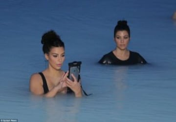 'Operación Bañador'. Kim Kardashian luce tipo en Islandia