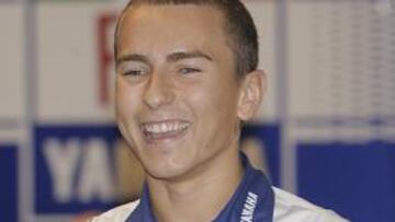 <b>APRENDIZAJE. </b>Lorenzo no esconde que tiene que perfeccionar su pilotaje para sacar el máximo provecho de su motocicleta.