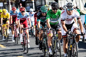 Peter Sagan durante el Tour de France celebrado en el país asiático. 