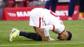 En Nesyri celebra su gol.