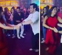 Paola Rojas sorprende al bailar junto a Mane de la Parra