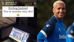 Deyverson mocks Haaland with visual gift offer