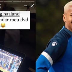 Deyverson mocks Haaland with visual gift offer