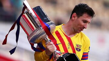 Copa del Rey: Messi hails "special" triumph as Barça chief backs star to sign new deal