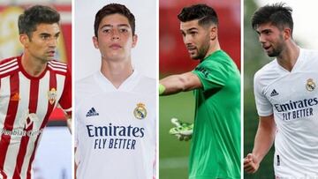 Enzo (25 años), Elyaz (15), Luca (22) y Theo (18), los cuatro hijos de Zidane.