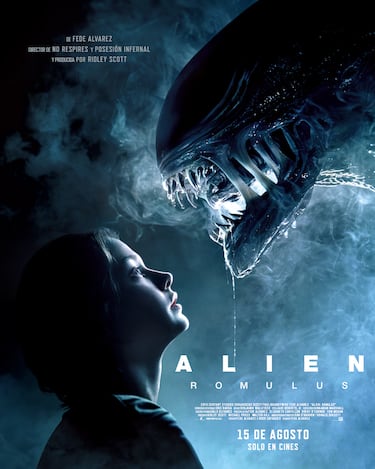 El nuevo póster oficial de ‘Alien Romulus’ confirma que estamos ante el xenomorfo más temible de la saga