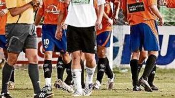 <b>GRIS INICIO. </b>El equipo emeritense no ha comenzado bien la temporada.