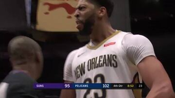 Otra actuación legendaria de Anthony Davis: ¡53+18+5!