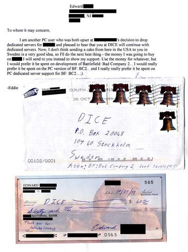 DICE presiona con humor a Infinity Ward por el asunto de los servidores dedicados