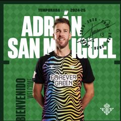 Oficial: Adrián regresa al Betis