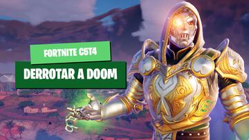 fortnite evento doctor doom marvel como derrotarlo vencerlo matarlo