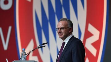 Rummenigge, presidente del Bayern. 