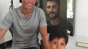 Happy Father's Day from the Ronaldos