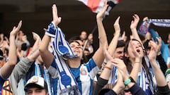 Soccer Football - La Liga Santander - Espanyol v Atletico Madrid - RCDE Stadium, Barcelona, Spain - March 1, 2020  General view of Espanyol fans inside the stadium   REUTERS/Albert Gea