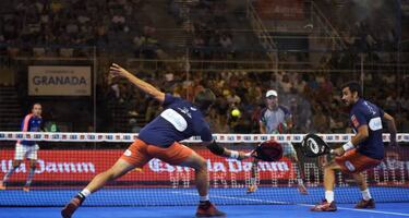 Belasteguín y Lima salen a flote ante Lamperti y Mieres