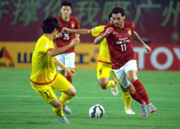 Ricardo Goulart del Guangzhou Evergrande, 3,9 millones de euros al año.