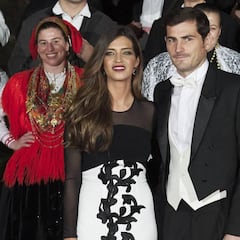 Casillas y Carbonero acuden a la cena de los reyes de España en Portugal