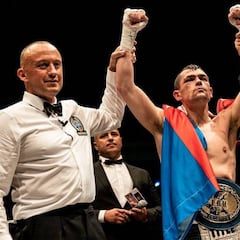 Andoni Gago espera su defensa del Europeo sobre el ring