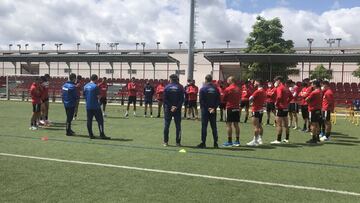 Sergio Rodríguez con sus hombres.