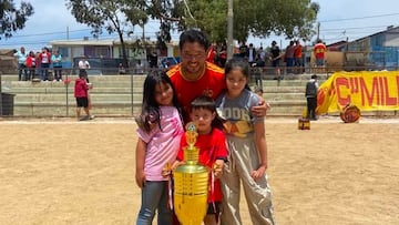 “Jugar en la U es lo máximo en Chile... La gente me para en la calle y se acuerda de que fui campeón”