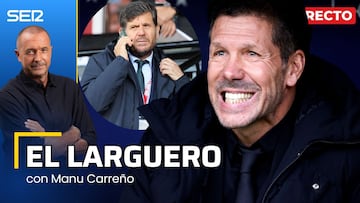 Sigue en directo El Larguero: tensión Alemany- Simeone por los fichajes