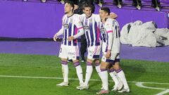 F&uacute;tbol, Estadio Jos&eacute; Zorrilla, partido de La Liga Santander temporada 2020/2021 entre el Real Valladolid y el Athletic Club de Bilbao. Gol de Marcos Andr&eacute;.