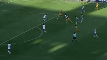 Las 2 asistencias de Eduardo Vargas en la goleada de Tigres