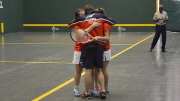 Chile logra su primera victoria en el Mundial de Pelota Vasca