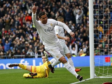 Cristiano Ronaldo celebra un gol.