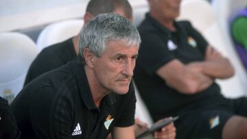 Setién: "Lo único que nos interesa es el inicio de Liga"